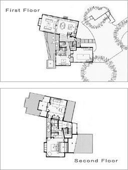 Lunsford House - Floor Plans